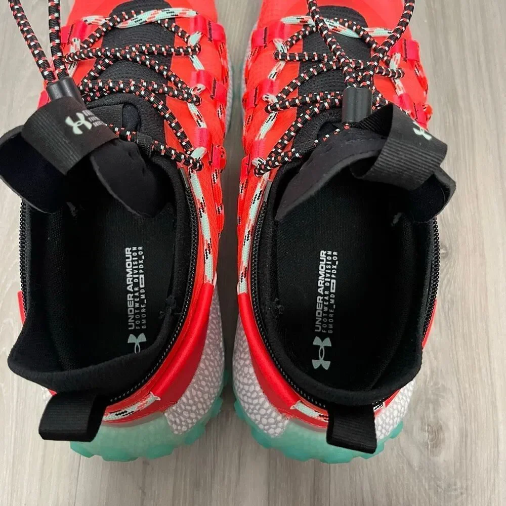 Under Armour Sneakers Men’s 12.5 HOVR Summit Fat Tire Cuff 'Beta' Orange Running